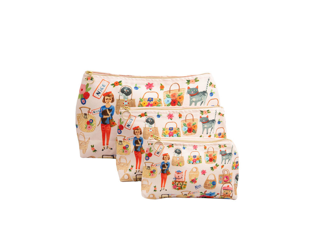 Ooh La La Cats Cosmetic Bag