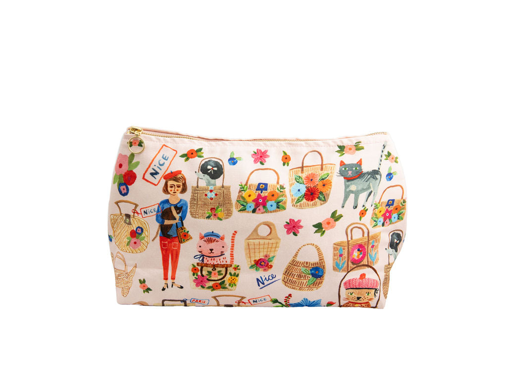 Ooh La La Cats Cosmetic Bag