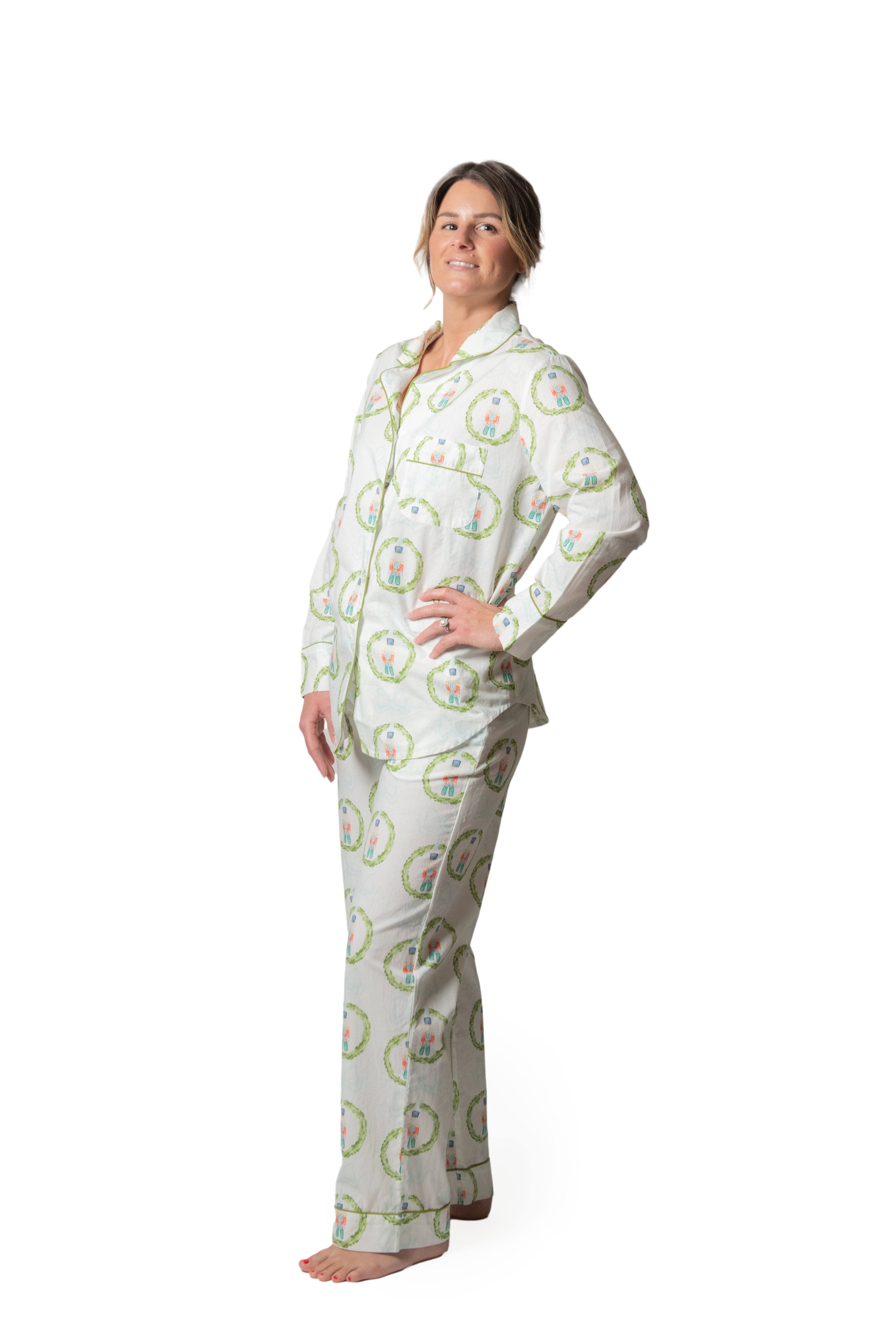 Hippopotamus & Nutcracker Pajama Set