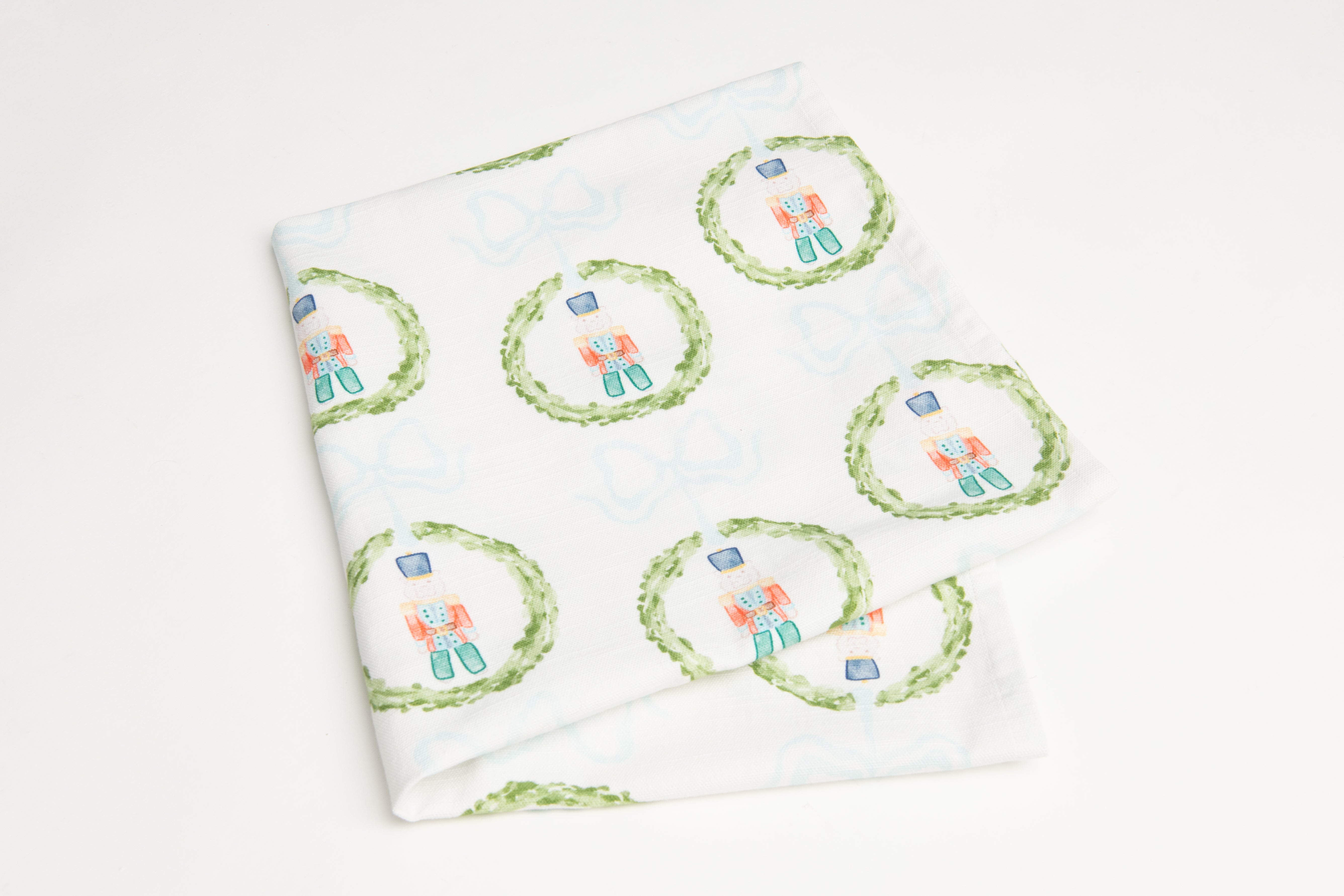 Hippopotamus & Nutcracker Tea Towel